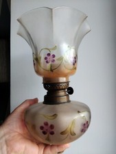 RARE LAMPE A PÉTROLE TOUPIE