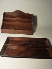 Trieur à Courrier, Range Courriers Ancien en Bois 1890 Bureaux.