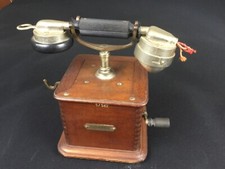 Ancien téléphone bois Grammont modèle 1910 