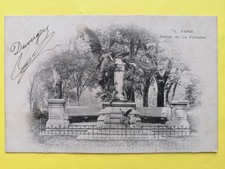 CP PARIS STATUE de JEAN DE LA