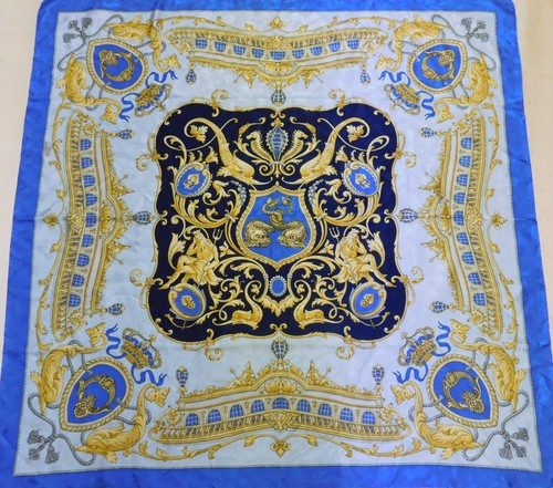 Foulard vintage soie 100 - foulard, en