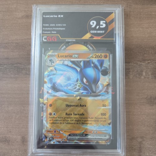 Carte pokémon lucario - carte,