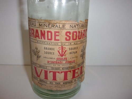 Vittel bouteille ancienne - vittel,