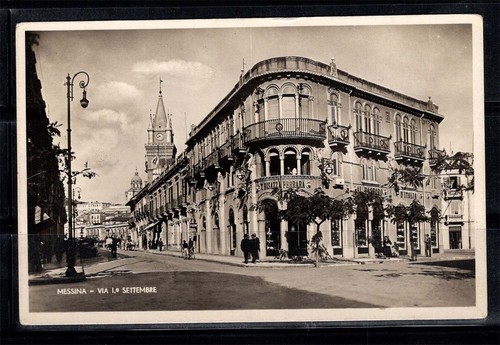 Messine 1937 carte postale - messine,