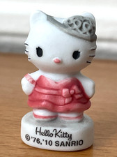 Superbe Fève Mat Chat Hello