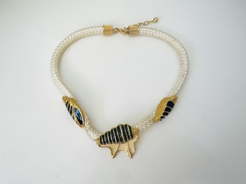 Collier ras cou coquillage - collier,