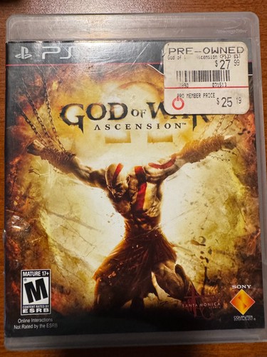 God war ascension sony - god, war: