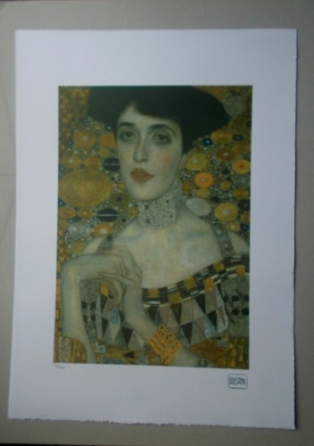 Sérigraphie gustav klimt - gustav, "
