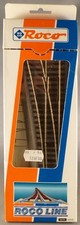 Roco 42532 Ho Aiguillage Manuel Gauche WR15 Voie Roco Line Ballast 230mm 15° Neu
