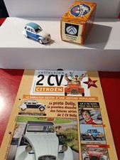 1/43 Citroën 2cv dolly prototype 1983 avec boîte et fascicule 141 hachette norev