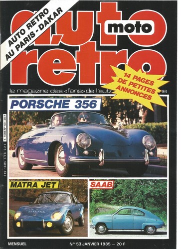 Auto retro porsche - n°53,