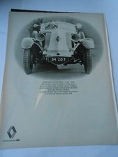 Publicité Advert 1978  Torpedo 6 cylindres Renault