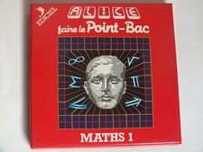 Ancien Jeu Ordinateur ALICE -