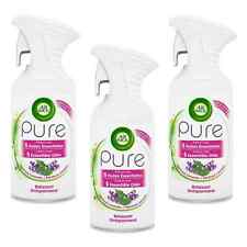 AIRWICK Lot de 2 Spray aérosol désodorisant Pure Huiles 250ml /spray, P8