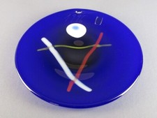 Assiette En Verre Artistique