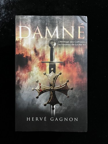 Livre fantasy damné - livre,