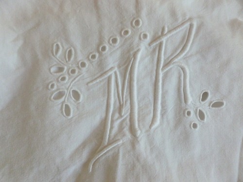 Grand drap plat - grand, ancien