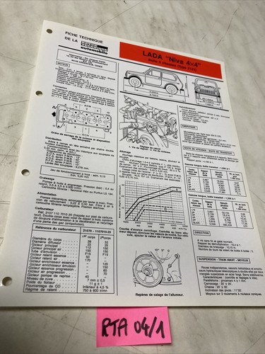 Fiche technique automobile