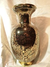 Vase en céramique atelier MF Sèvres céramistes Jean Mazeaud et Faverot années 60
