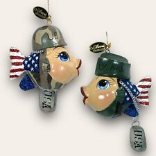 Ensemble De 2 Poissons À