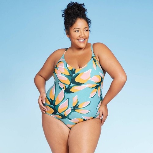 Women plus size - tie, side