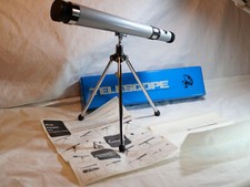 lunette télescope SBS complète avec pied et étui - en boite + notice - années 80