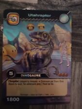 Carte Dinosaur King - Utahraptor - DKCG 160 / 160