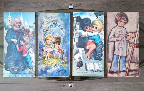 Lot tableaux poulbots ou - lot, 4