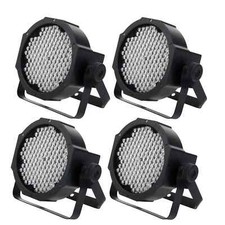 4x LED Projecteur Eclairage Scene Luminaire DJ PA RGBW DMX Melange Couleur Set