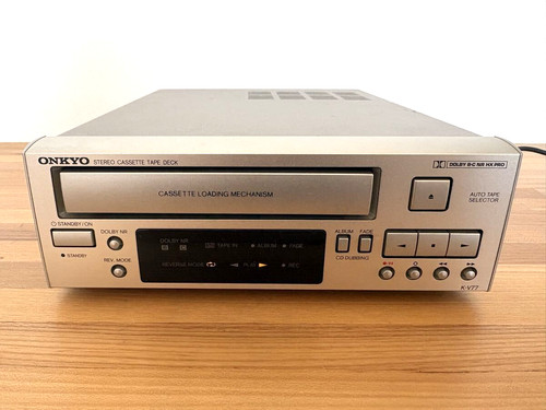 Onkyo v77 stereo cassette - stereo,