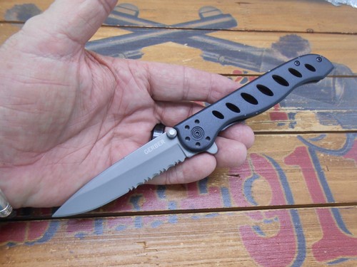Gerber evo large pocket knife - large,