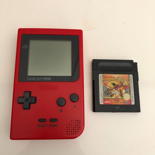 Nintendo game boy pocket rouge - game,