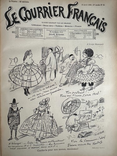 Courrier francais 4 - le, 16/4/1893