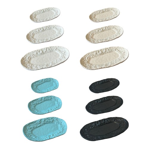 Assiettes miniatures pour
