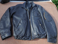 blouson vol pilote cuir annees