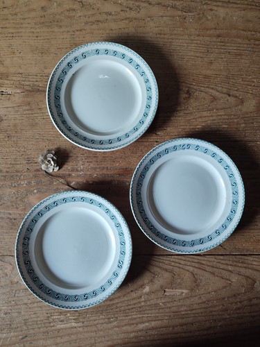 Lot assiettes plates moulin - lot,