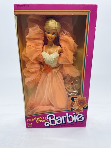 Barbie 1984 peaches n - barbie, cream