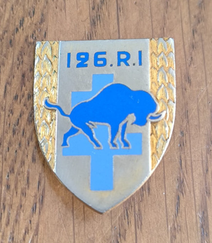 Insigne 126 régiment - insigne,