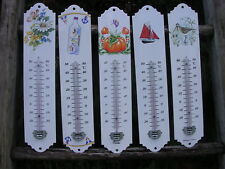 Thermomètre émaillé 30 cm Neuf 30 modèles Email Véritable 800°C Fabr. en France