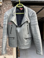 Blouson moto cuir RANVIER