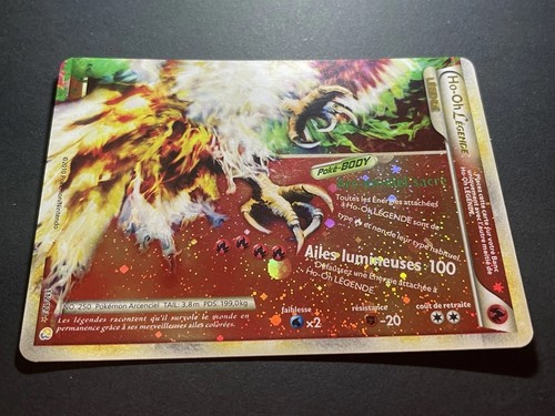 Carte pokémon légende - pokémon, ho-oh