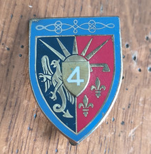 Insigne  4° Régiment de Hussards / Drago Paris G441  /AA98