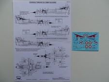 Berna decals 1/72  Mirage IIIC