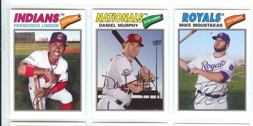 2018 topps archives base 1977 - 2018,