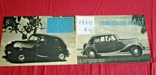 N°14215 bis / RENAULT  Primaquatre / catalogue 1938 