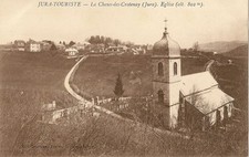 CARTE POSTALE JURA TOURISTE LA CHAUX DES CROTENAY L'EGLISE
