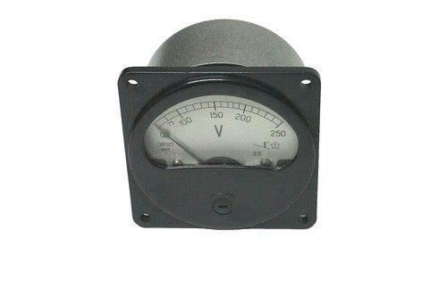 Voltmètre analogique 250v - voltmètre, 0-250v