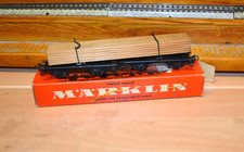 marklin ho ref 4512 wagon truck jumelé avec transport de bois