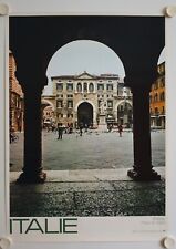 Affiche Tourisme Italie VERONE Piazza dei Signori - Années '70