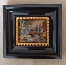 Cadre en Emaux signé Pierre Bonnet Limoges